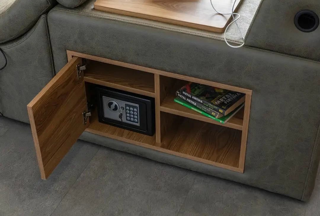 Krevat dopio Skye Decor, Dorwatch Smart, ngjyrë kafe