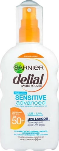 Spray për diell unisex Delial Sensitive Advanced SPF50, 200ml