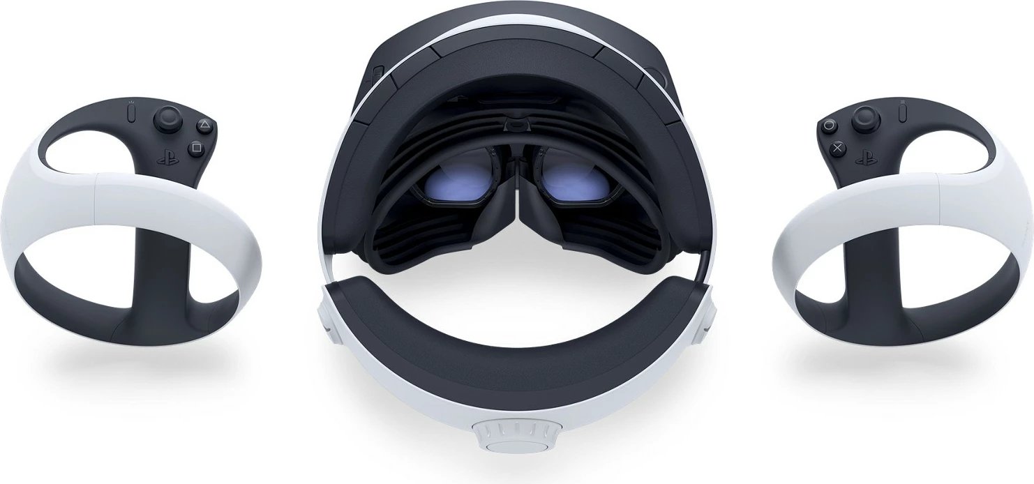 VR headset Sony PlayStation VR2, 2000x2040, OLED, 120Hz, bardhë/zi