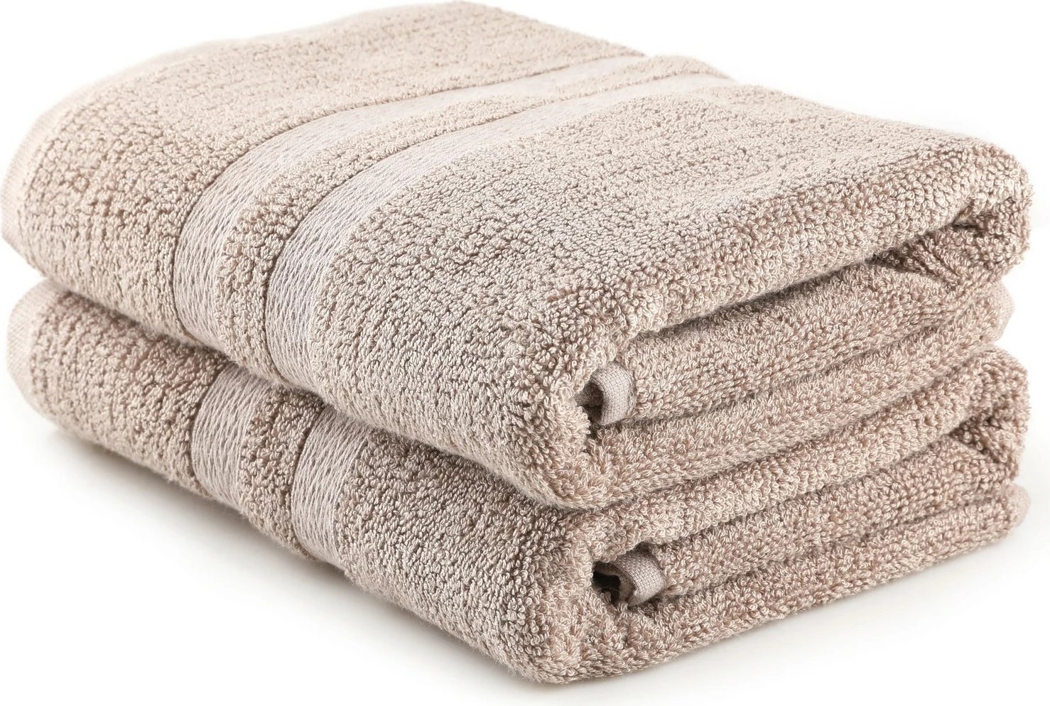 Set peshqirësh për duar (2 copë), Mijölnir, Ayliz, ngjyrë kafe e çelët