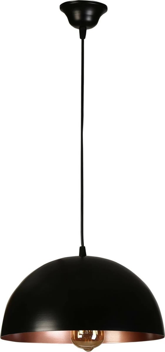 Llambë tavani Opviq, 8482-7, e zezë dhe bakri Llambë tavani Opviq, 8482-7, e zezë dhe bakri