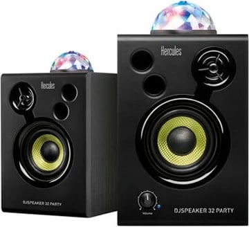 Boksa Hercules DJ Speaker 32 Party, 2.0 kanale, 30 W, të zinj