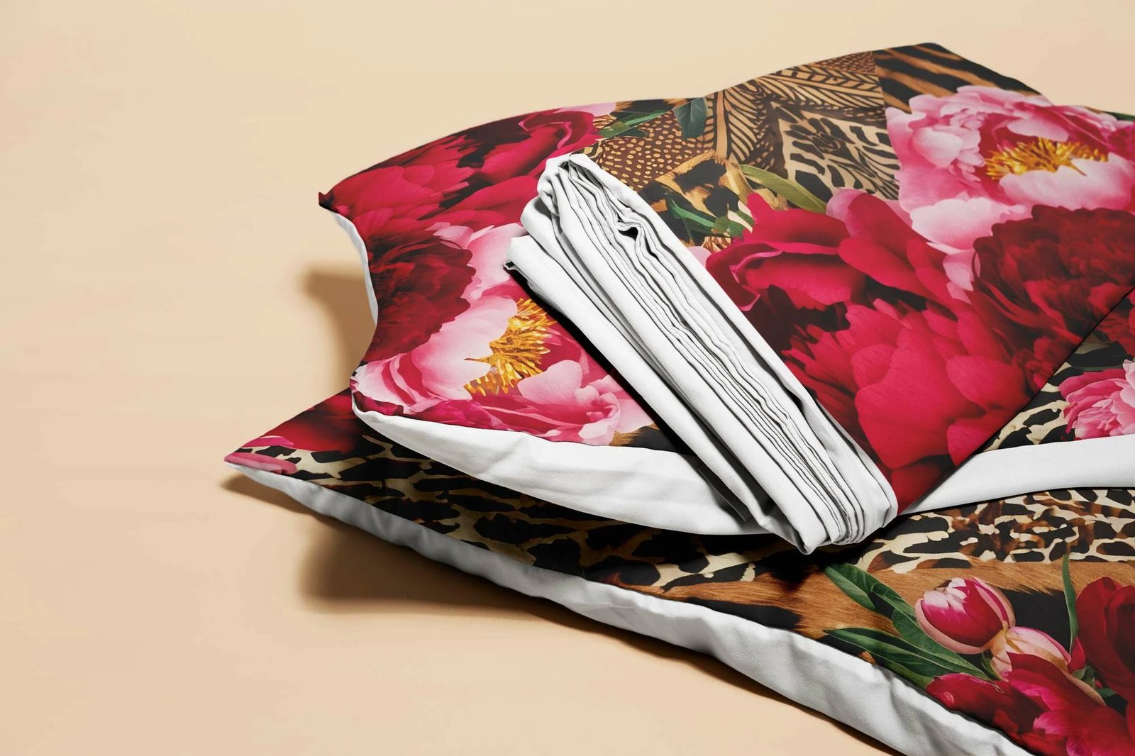 Set mbulesë për jorgan Super King, shumëngjyrëshe, L'essentiel, FLW_DVT25-40