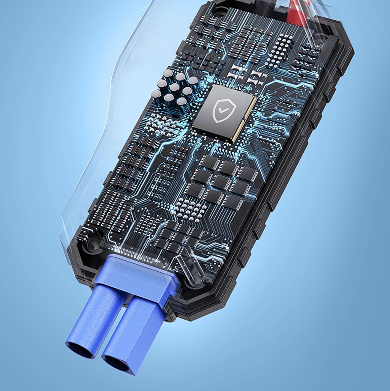 Jump starter Baseus Super Energy BS-CH013 4n1 me kompresor, powerbank 6000mAh, dritë LED, e zezë Jump starter Baseus Super Energy BS-CH013 4n1 me kompresor, powerbank 6000mAh, dritë LED, e zezë