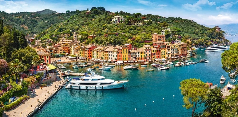 Puzzle Castorland View of Portofino, 4000 copë, Qytet