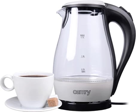 Çajnik elektrik Camry CR 1251 1.7 L 2200W i bardhë