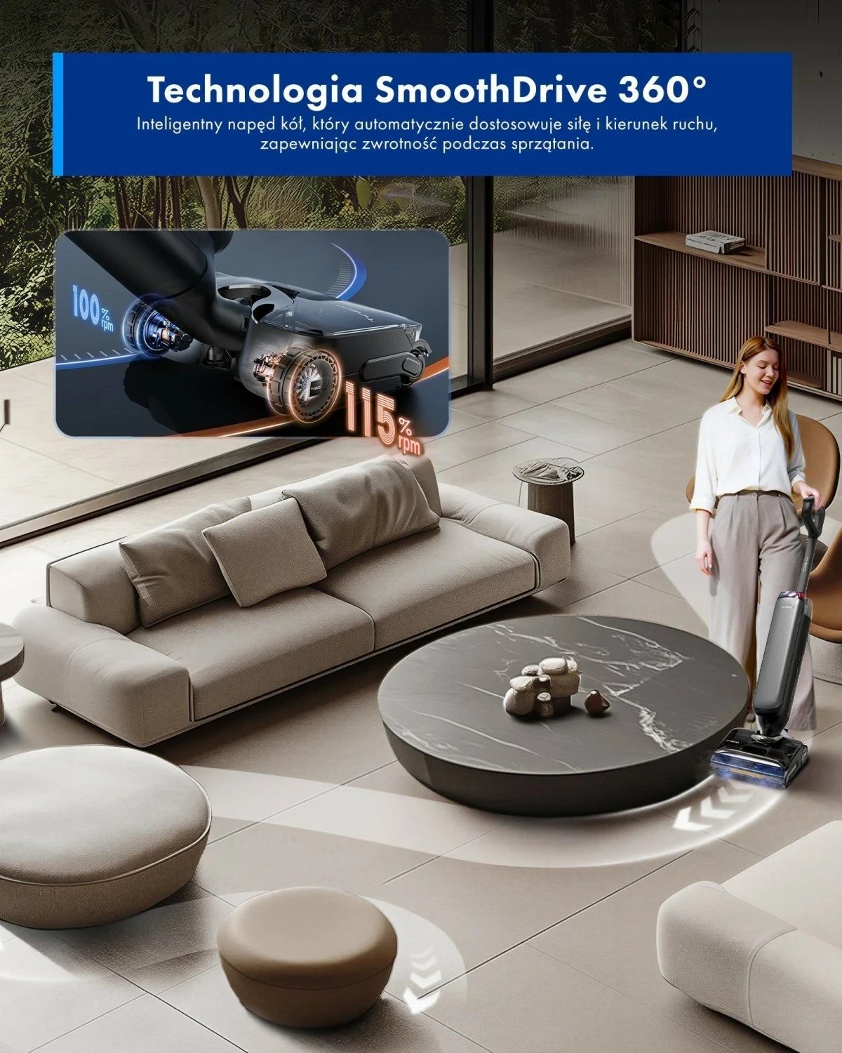 Kasë pastrimi Tineco Floor One S9 Artist Steam Pro, pa kabllo, 6250mAh, gri