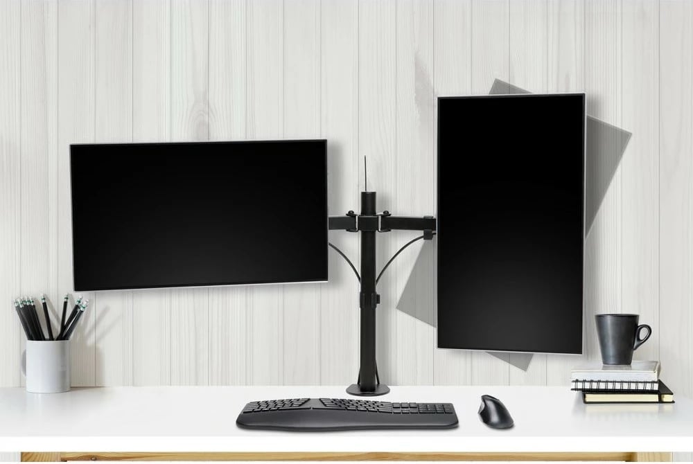 Kensington SmartFit® Ergo Dual Extended Monitor Arm, 32", e zezë