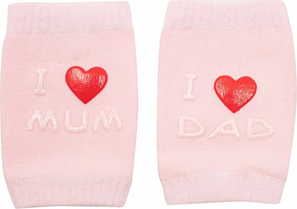 mbrojtëse gjuri për bebe, New Baby, me ABS antirrëshqitës, universal, rozë, 1 palë