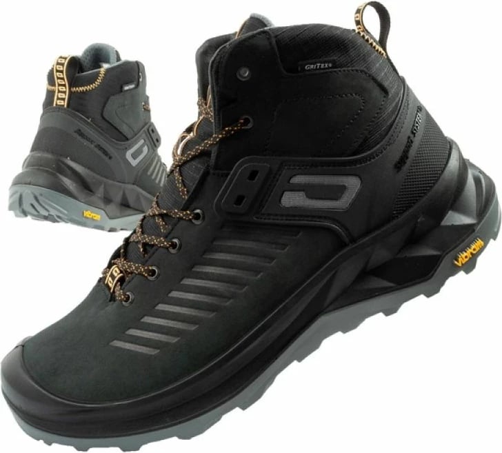 Çizme hiking për meshkuj Grisport, të zeza