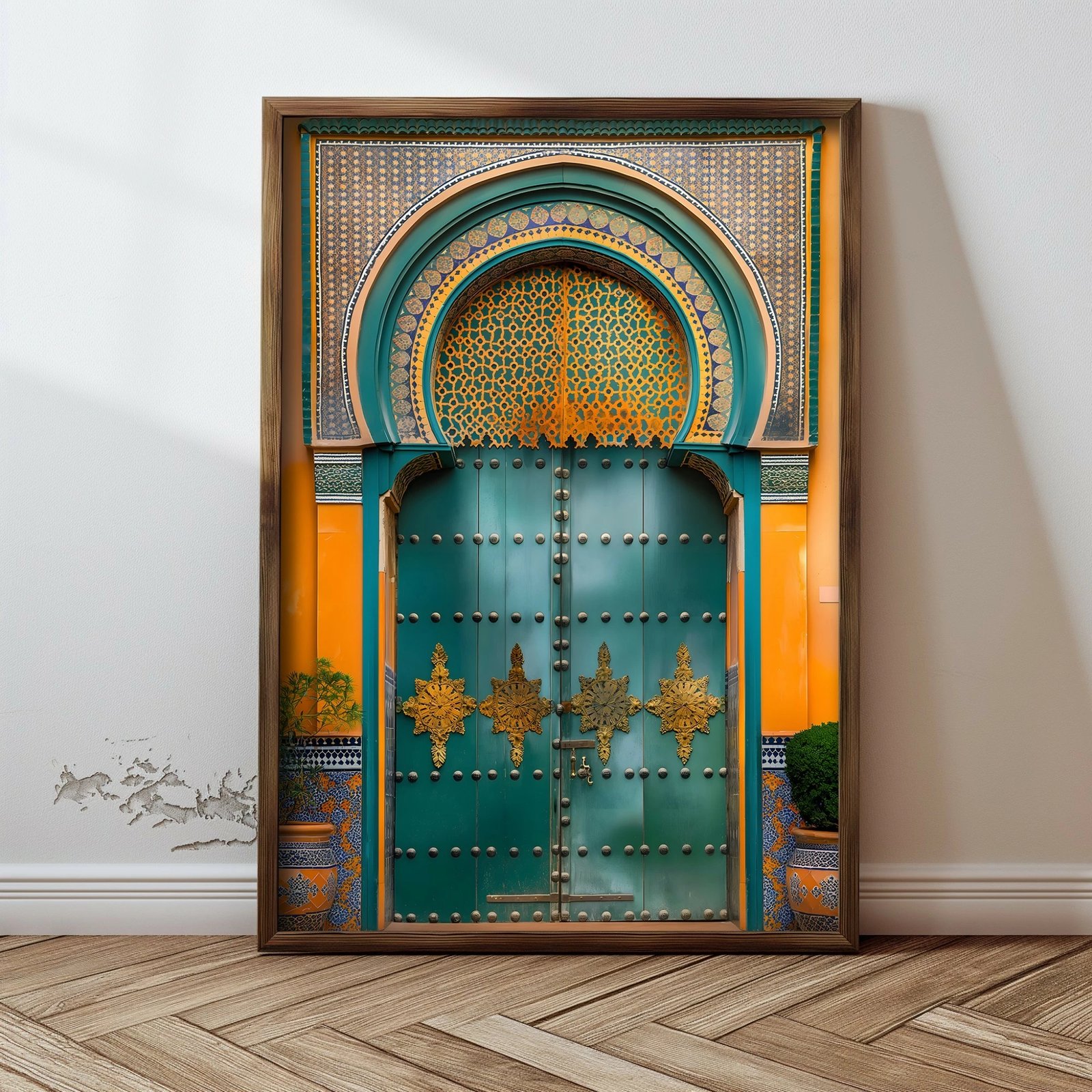 Pikturë dekorative me kornizë MDF, Wallity, GE120-L