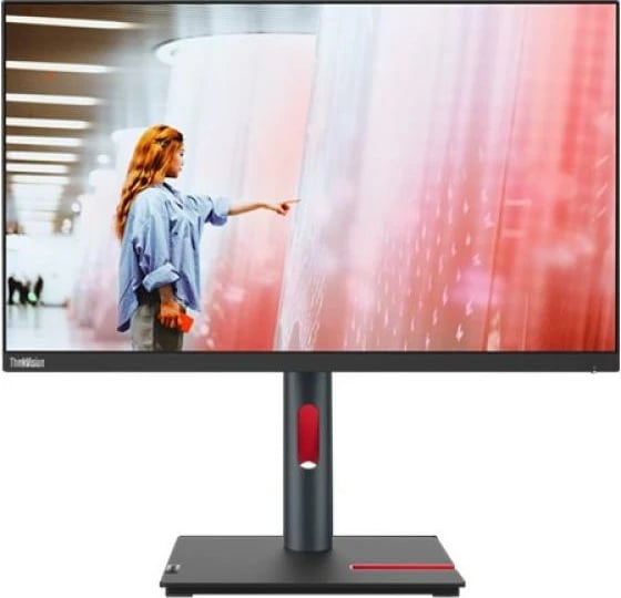 Monitor LED, Lenovo, P24q-30 (63B4GAT6EU), 24", ekran i sheshtë TFT/LCD, i zi