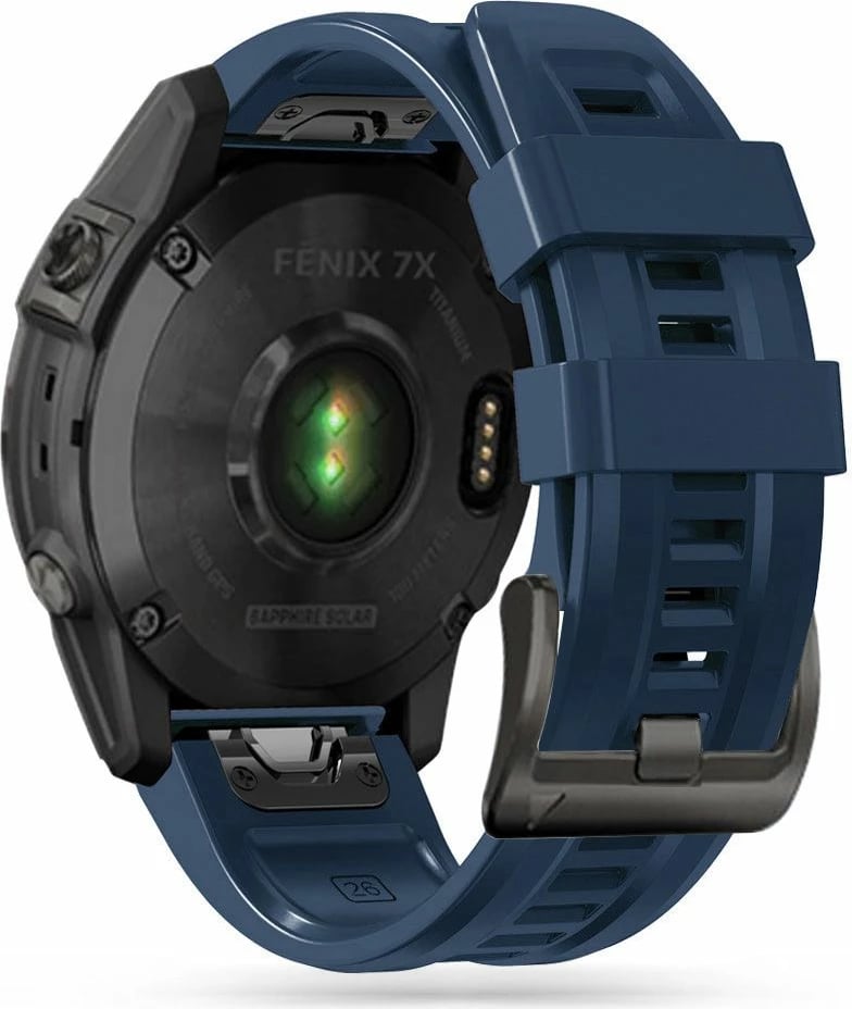 Rrip sportiv Tech-Protect IconBand për Garmin Fenix 5/6/6 Pro/7, TPU, Blu e errët
