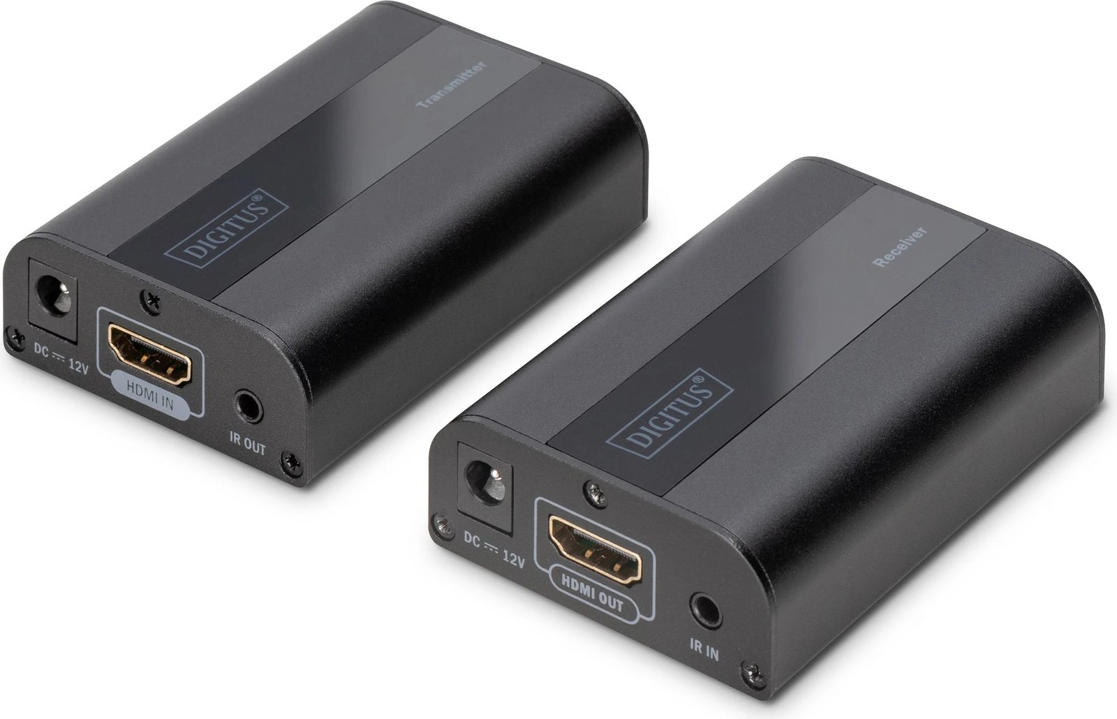 Set transmetues & pranues HDMI Digitus 4K, 70m, Cat6/Cat7, i zi