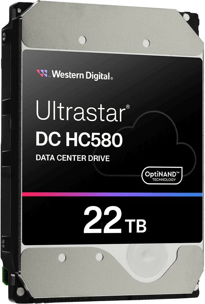 Hard disk i brendshëm Western Digital Ultrastar DC HC580 22TB, 3.5", SAS, 7200 RPM
