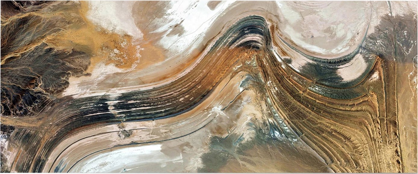 Pikturë muri GOBI, kanavacë e printuar, 120x3x50cm