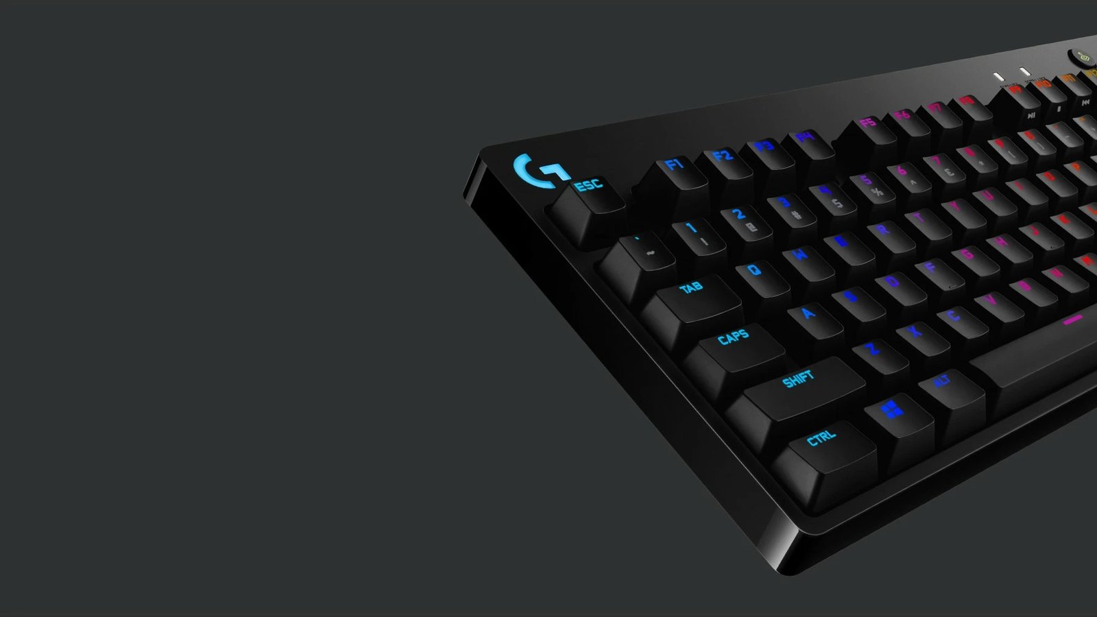 Tastierë mekanike Logitech G PRO, Tenkeyless, RGB LED, e zezë