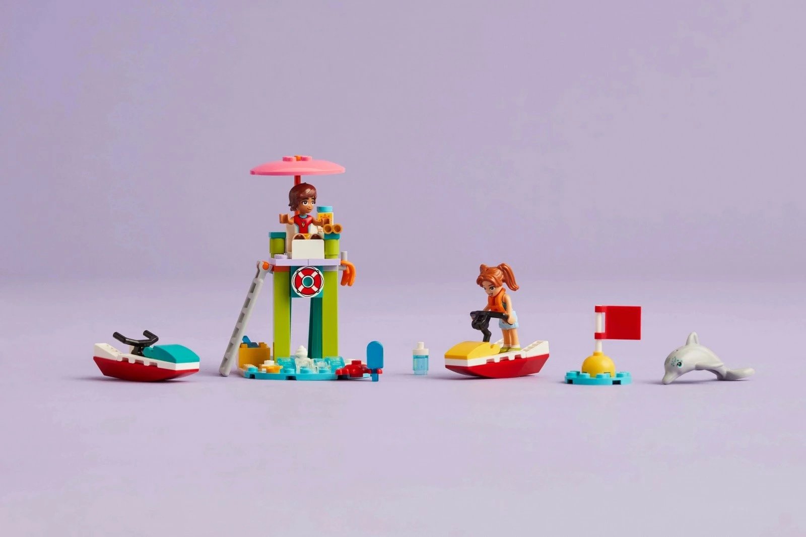 Set LEGO Friends 42623 Beach Water Scooter, 84 pjesë, për fëmijë Set LEGO Friends 42623 Beach Water Scooter, 84 pjesë, për fëmijë