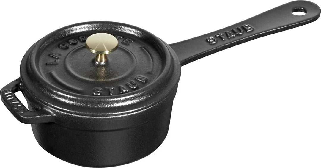 Tenxhere e vogël gize STAUB 250 ml, e zezë