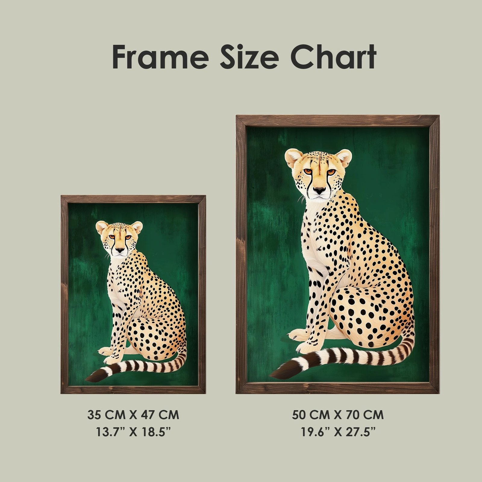 Pikturë dekorative me kornizë MDF, Wallity, TUN048-XL, shumëngjyrëshe, 50x70x3.5cm