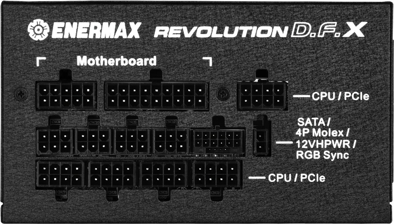 Furnizues energjie Enermax Revolution DFX 1200W, 80 PLUS Gold, ARGB, modular, ATX 3.0, PCIe 5.0
