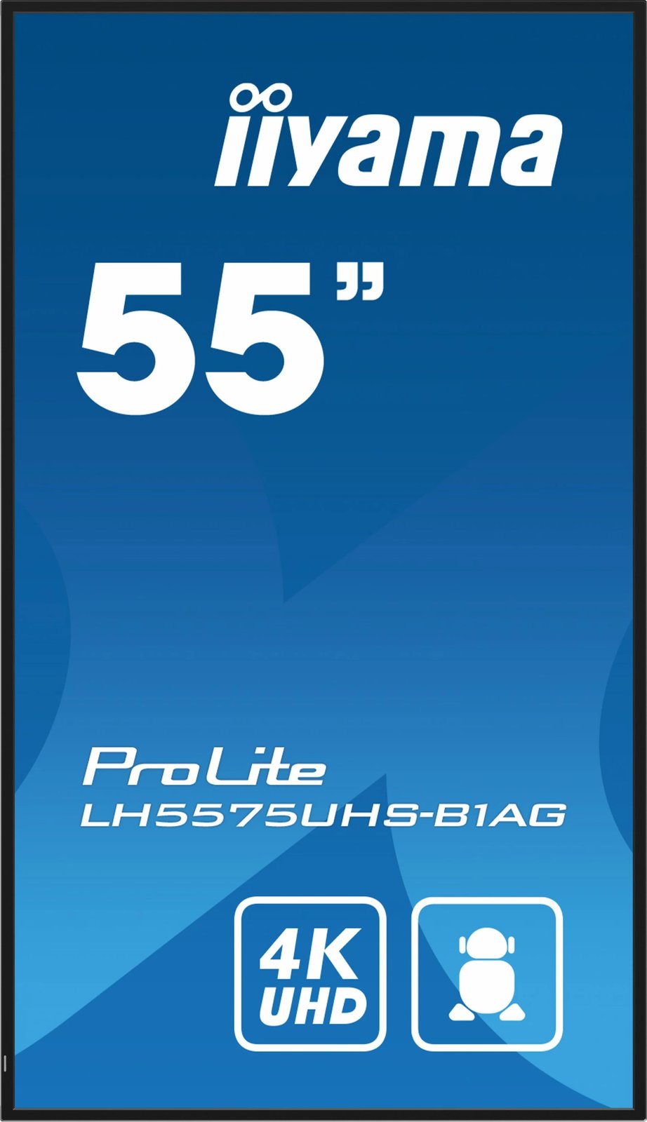 Panel digjital iiyama LH5575UHS-B1AG, 55", 4K UHD, Wi-Fi, 24/7