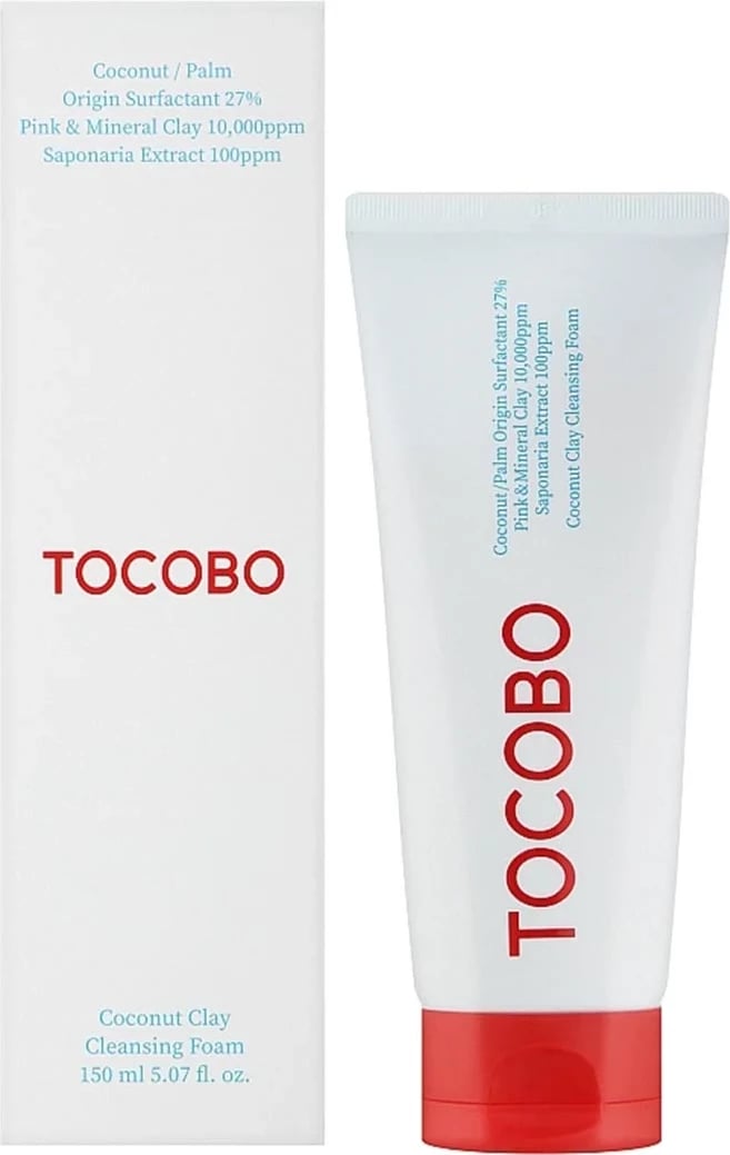 Espumë pastruese fytyre TOCOBO Coconut Clay unisex 150ml