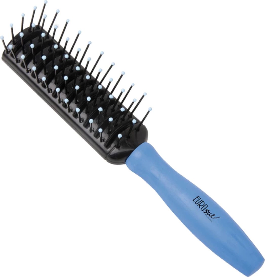 Furçë flokësh skelet Eurostil Esqueleto Pequeño blu 1 copë