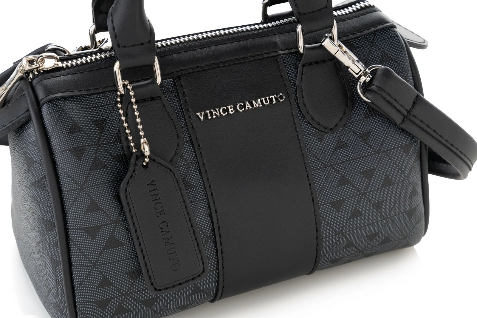 Çantë dore Vince Camuto, Rimini, monogram e zezë
