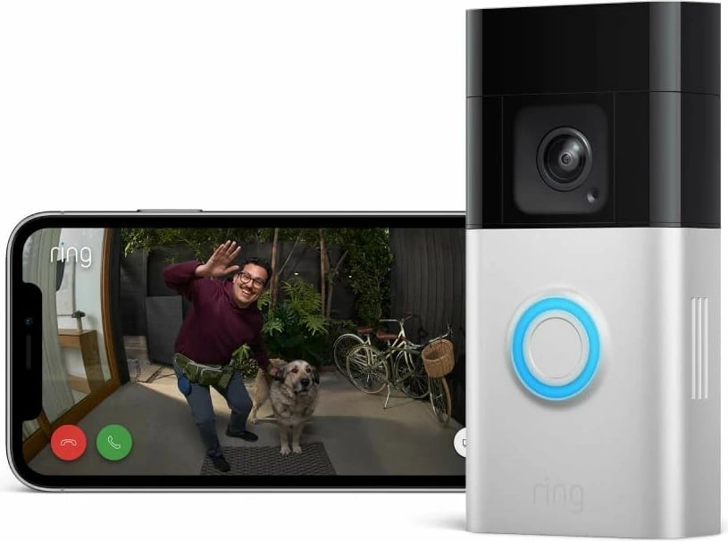 Zile dere me kamerë Amazon Ring B0B2BNM4PV, 640 x 360 pixels, 1920 x 1080 pixels, 1536p, 150°, Nickel