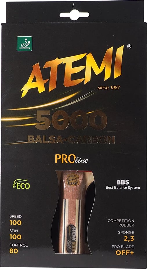 Reket ping pongu Atemi, unisex