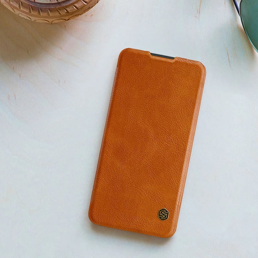 Mbështjellës Nillkin Qin Case për Xiaomi Redmi Note 11T 5G / 11S 5G / 11 5G (China) / Poco M4 Pro 5G, e zezë