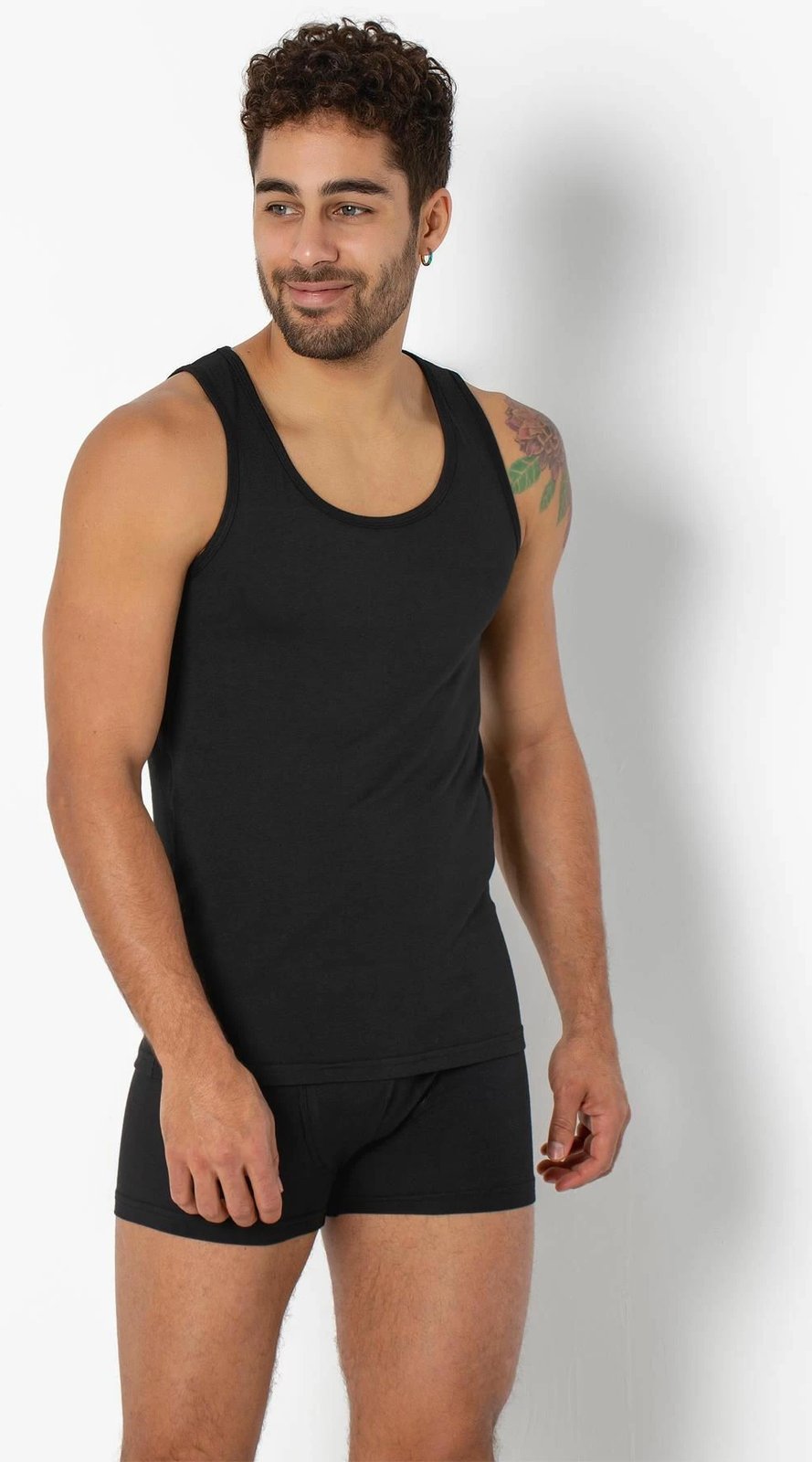 Fanellë e brendshme për meshkuj Jumeon, e zezë, XXL, 001-021004