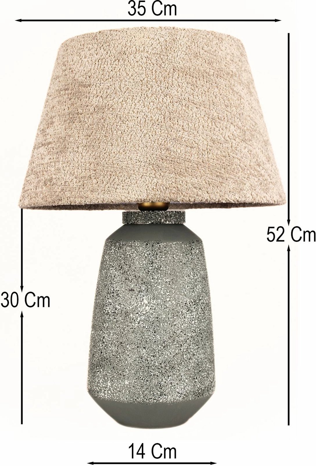 Llambë tavoline Opviq, BK109, shumëngjyrëshe