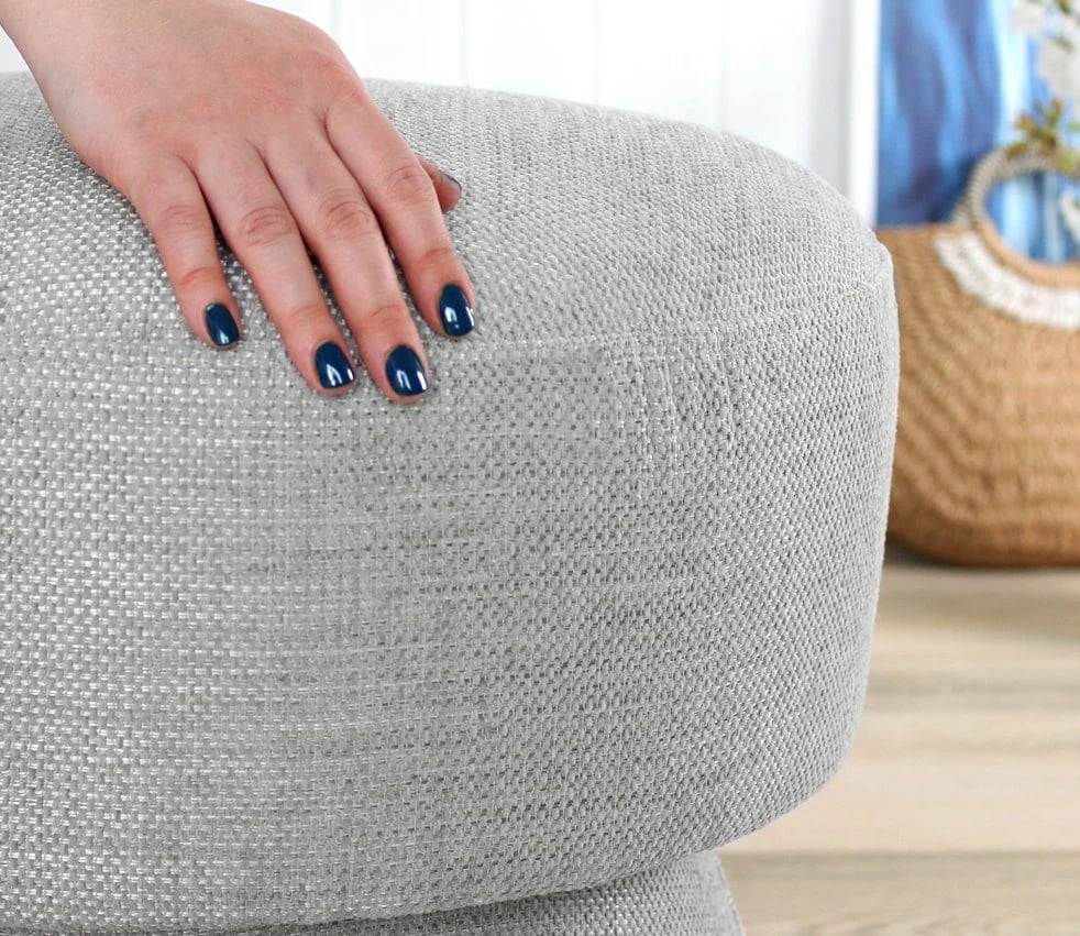 Puf Endor 7454, ngjyrë gri e çelët