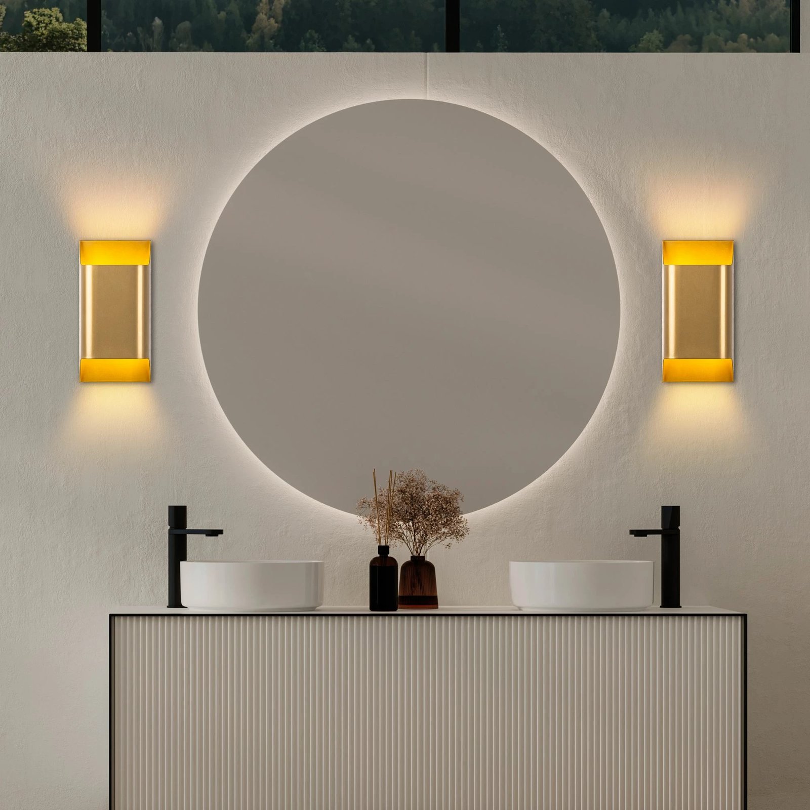 Llambë muri Opviq, Bera - 15312, ngjyrë ari Llambë muri Opviq, Bera - 15312, ngjyrë ari