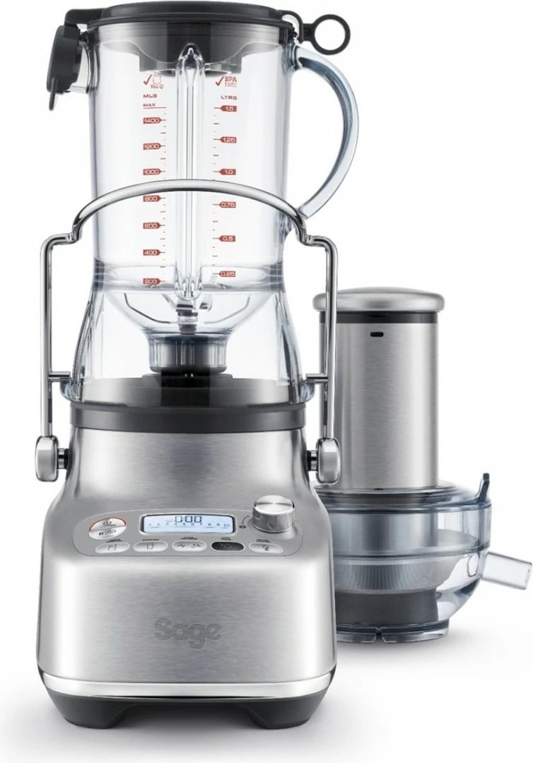 Blender me funksion shtrydhës, Sage SJB815BSS, 1.5 L 1350 W, 10 shpejtësi, çelik i furçuar