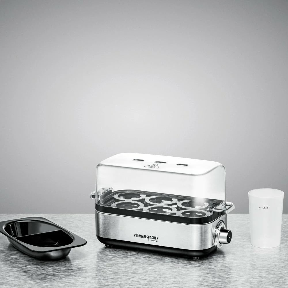 Zierues vezësh Rommelsbacher ER 600, 6 vezë, inox, 400 W