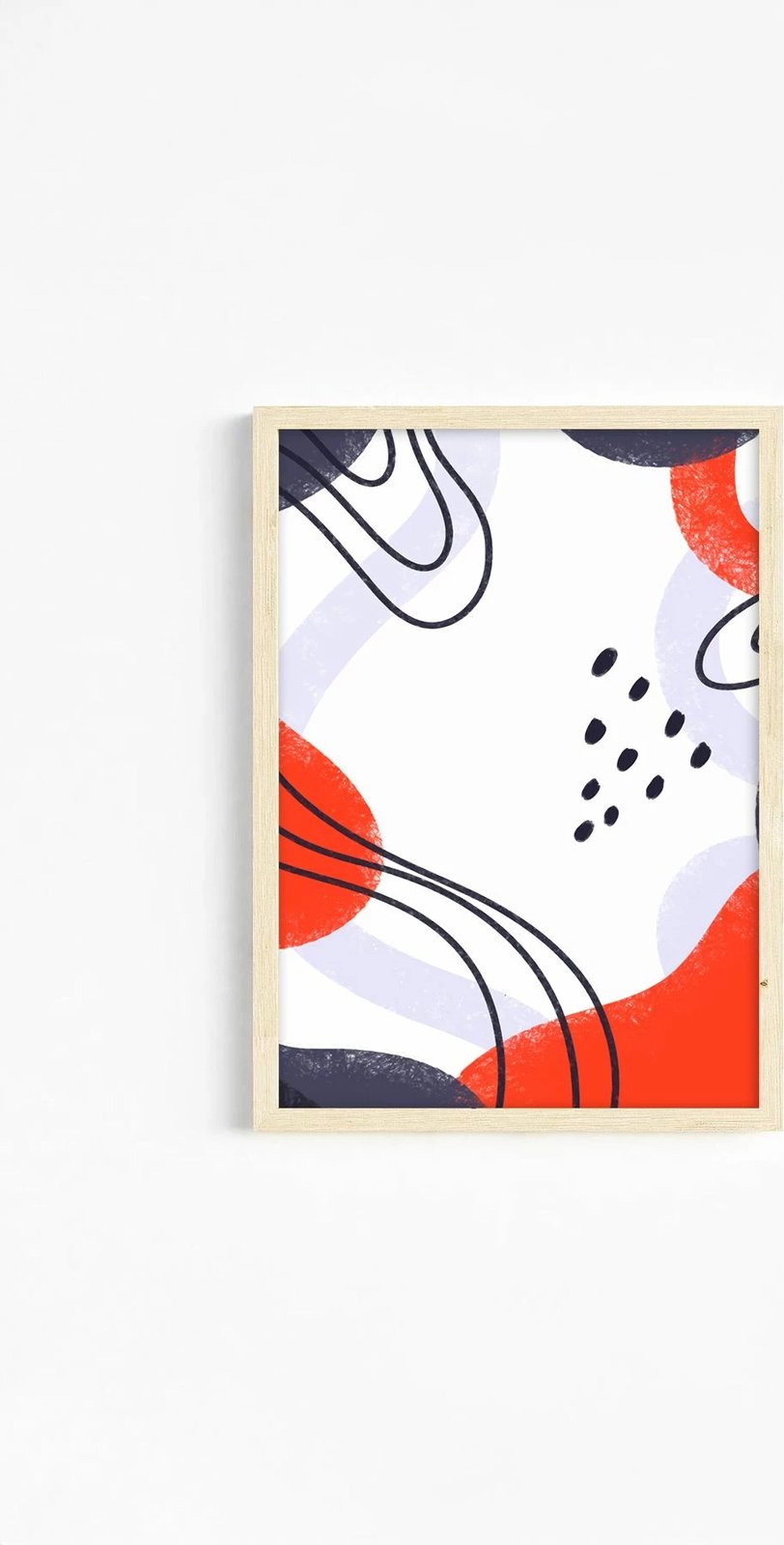 Pikturë dekorative me kornizë (3 copë), Wallity, Ersydata11-5070