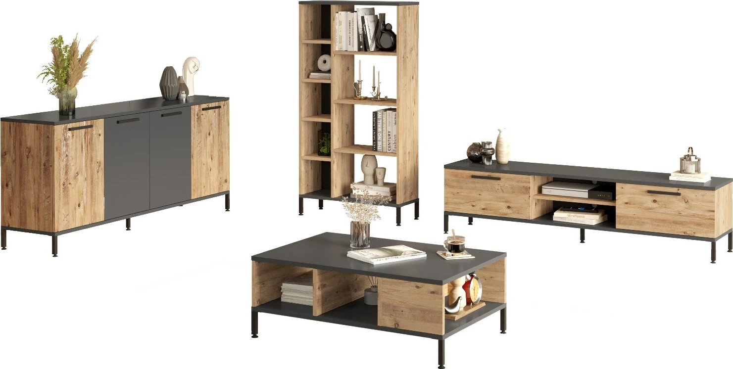 Set mobiljesh për dhomë dite, Hanah Home, Rl6-Aa