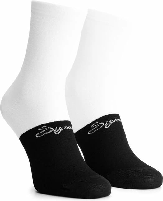 Çorape sportive Rogelli, unisex, të zeza dhe të bardha