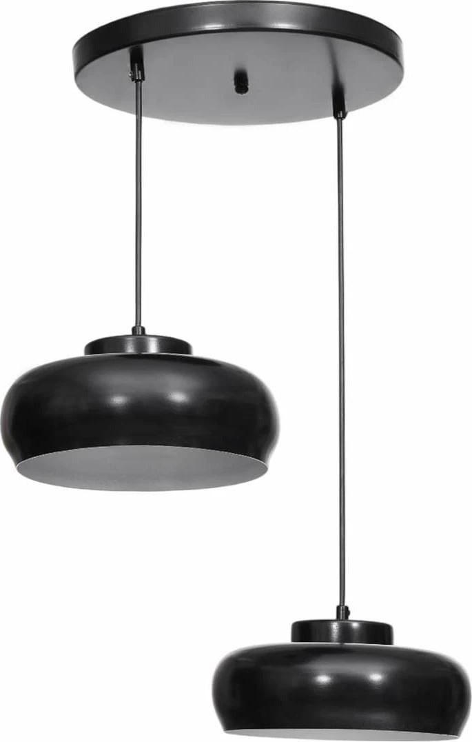 Llambë tavani Opviq, 9026-2, metal i zi, dy drita