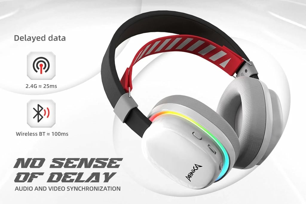 Kufje Me Bluetooth MONKA HG9069W