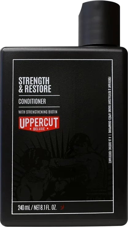 Kondicioner për flokë për burra Uppercut Strength & Restore 240ml