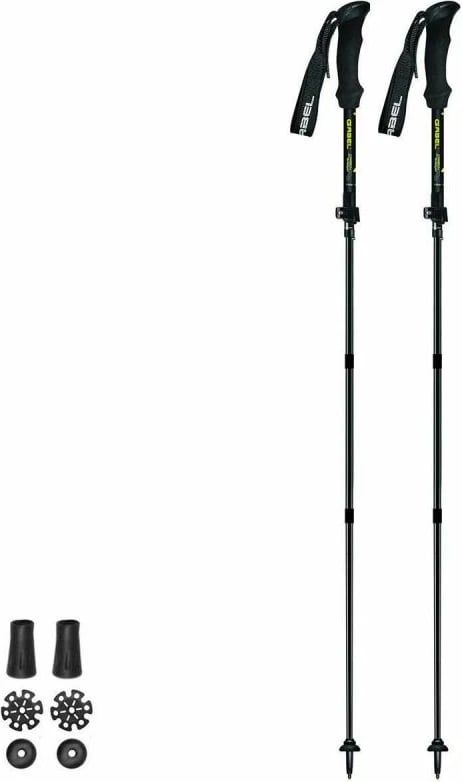 Shkopinj trekking Gabel, unisex, të zinj