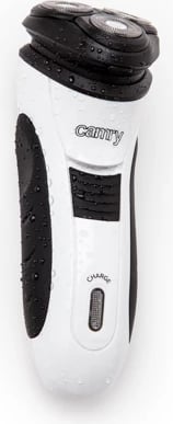 Makinë rroje, Camry, CR 2915, 3 koka lëvizëse, bateri me rikarikim 60 min, bardhë/zezë