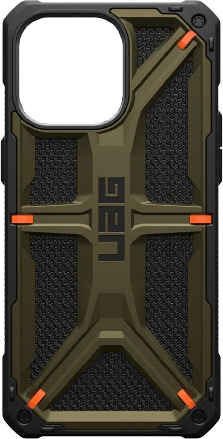 Mbështjellës Urban Armor Gear 11429811397B për celular, për Apple, 6.7", i zi/i gjelbër