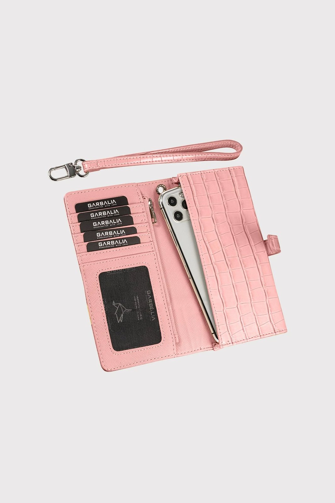 Portofol për gra, Astana Croco, ngjyrë pluhur