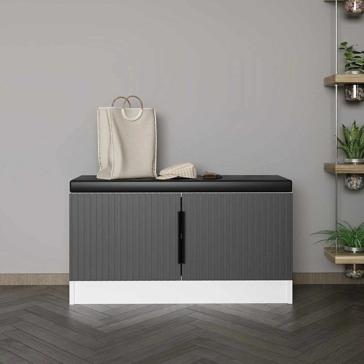 Stendë korridori Skye Decor, ngjyrë antracit, Noah - 8328