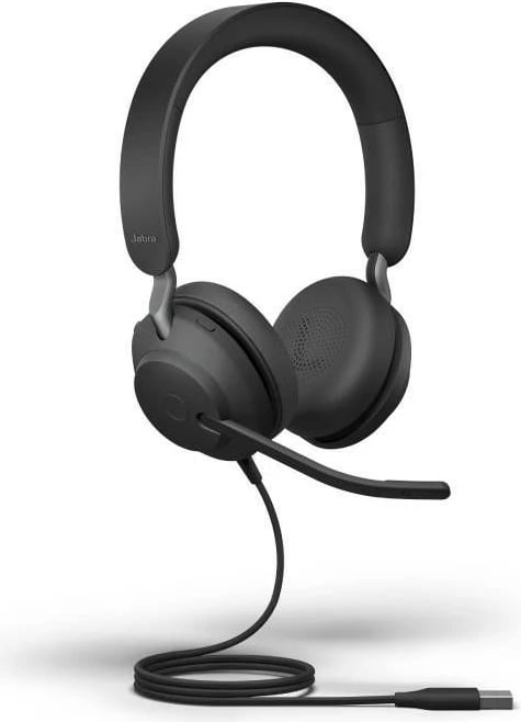Headset Jabra Evolve2 40 SE, Wired, Calls/Music, 20 - 20000 Hz, 188 g, Black Headset Jabra Evolve2 40 SE, Wired, Calls/Music, 20 - 20000 Hz, 188 g, Black
